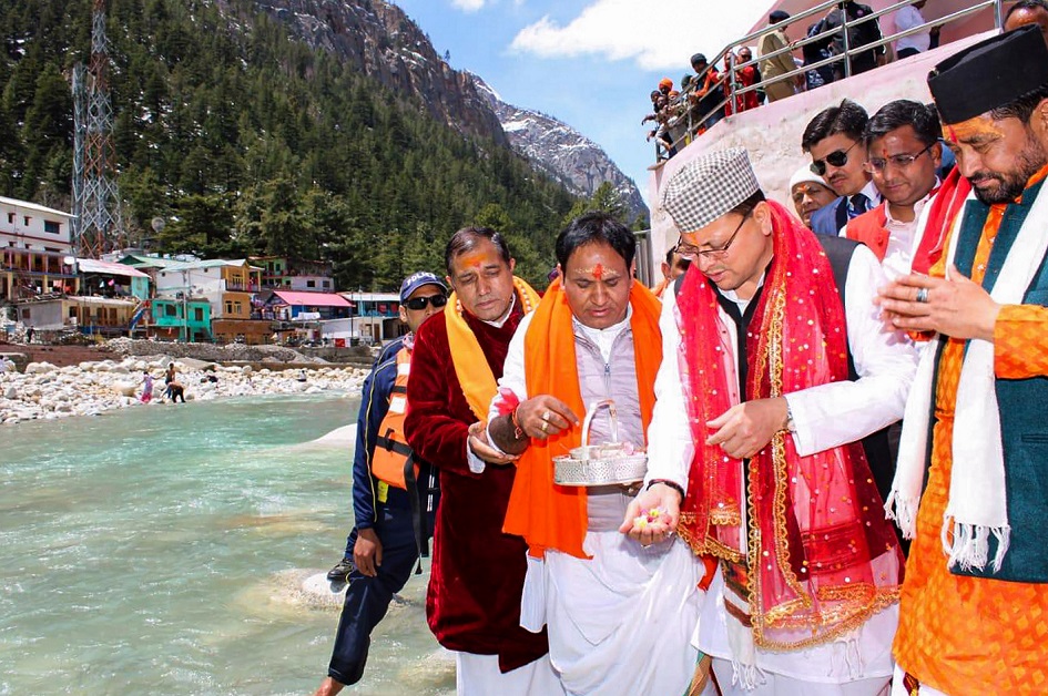 Char Dham yatra begins with opening of temples at Gangotri, Yamunotri